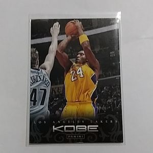 Kobe Bryant panini card # 131